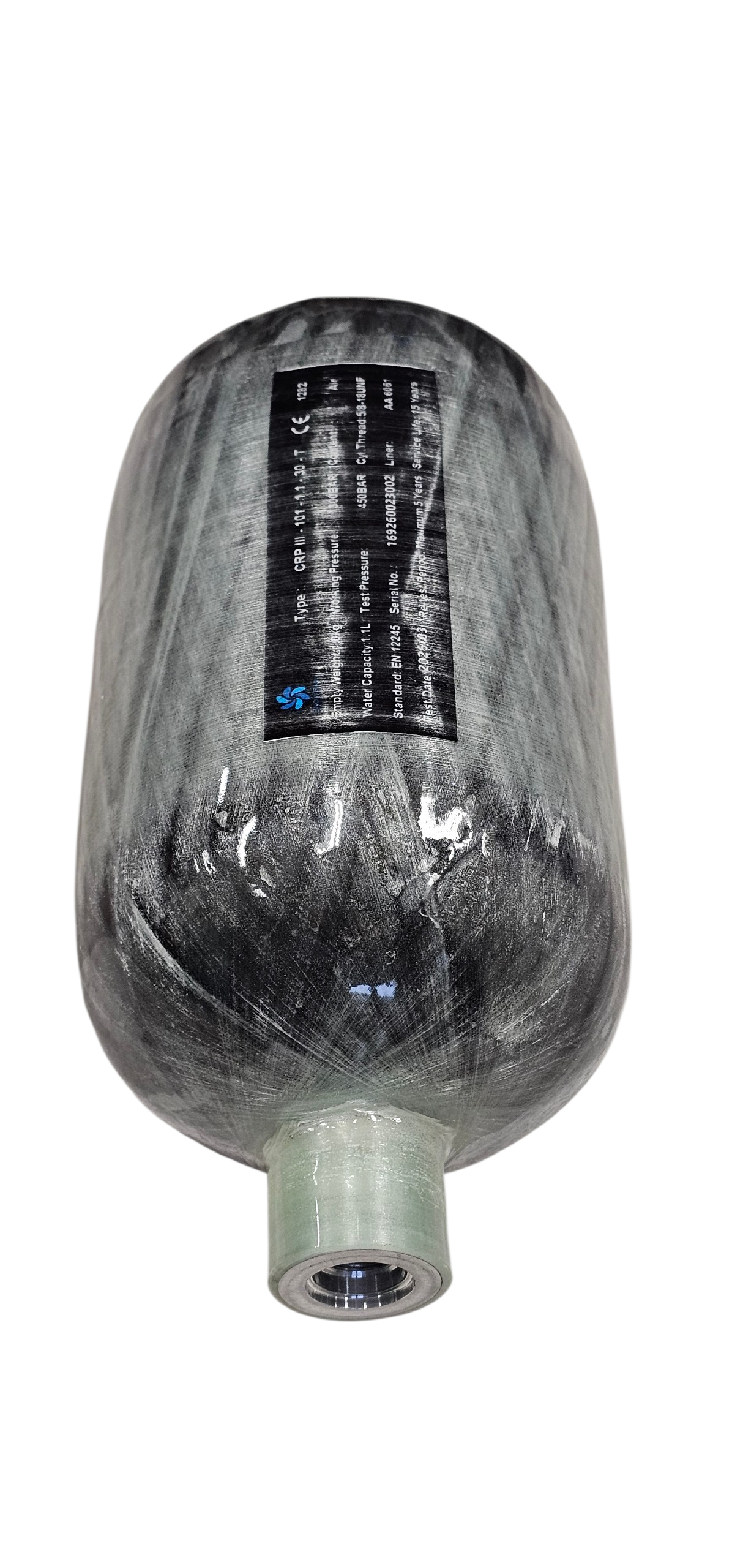 1.1L 300 BAR Paineilmapullo, Leima 03/2026