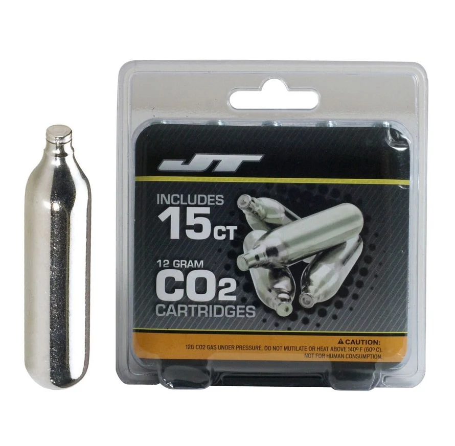 12g Hiilidioksidikapseli (CO2) - 15kpl - JT