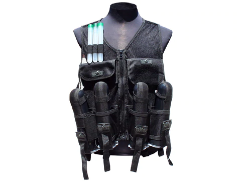 GXG Lightweight Tactical Vest, Black