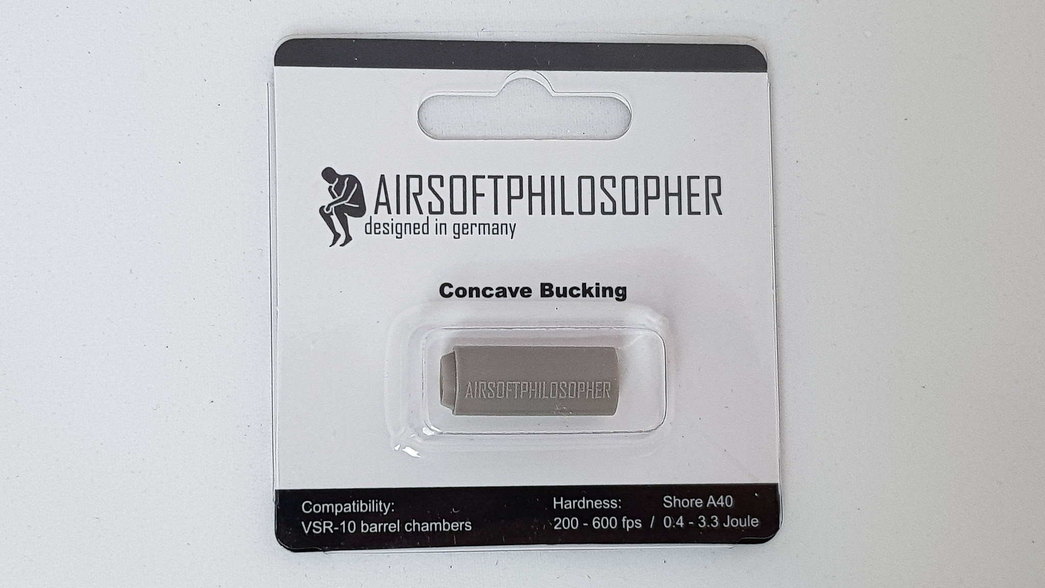 Airsoftphilosopher Concave AEG bucking 60º (GREY) Gen2