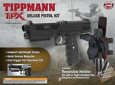 Tippmann TiPX Pistol Deluxe Kit Black