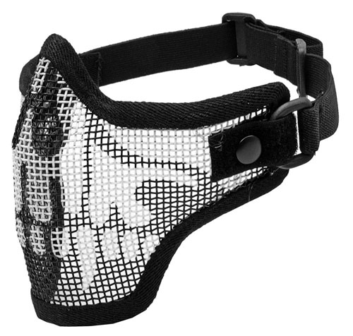 Mask - Kilo 2G Mesh Mask Skull-Black