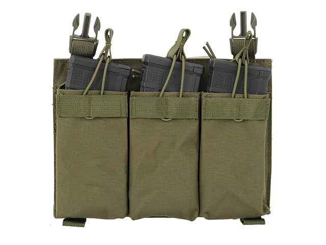 Buckle Up Triple 5.56 Pouch Panel - RG