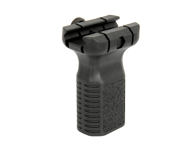 Short Forearm Vertical Grip - Black