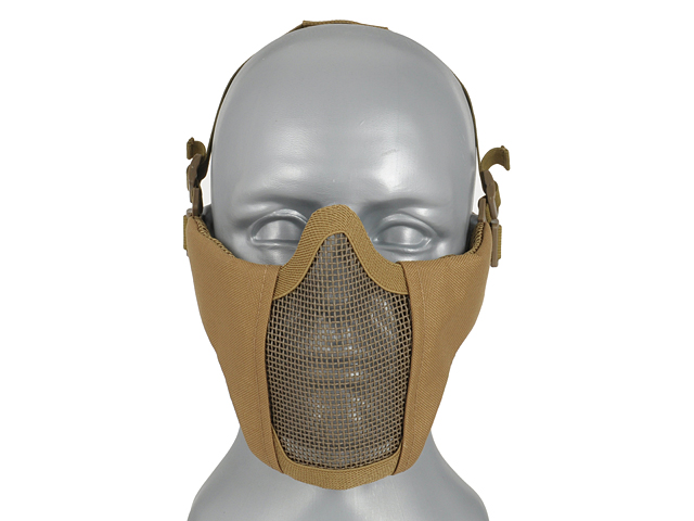 Half Face Mesh Mask 2.0 - Tan [PJ]