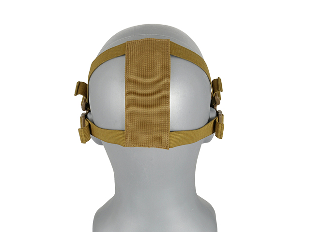 Half Face Mesh Mask 2.0 - Tan [PJ]