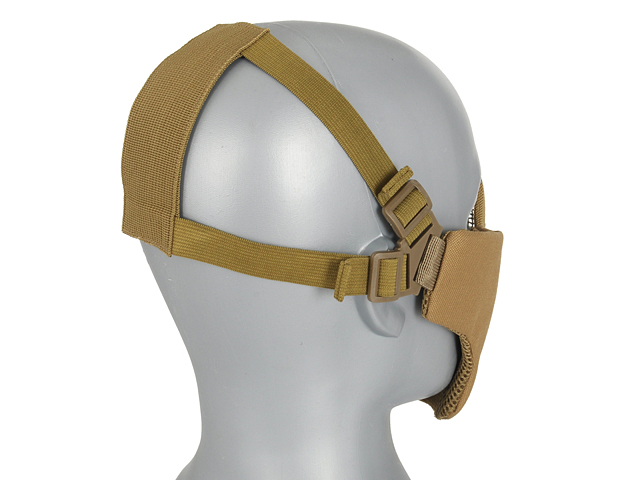 Half Face Mesh Mask 2.0 - Tan [PJ]