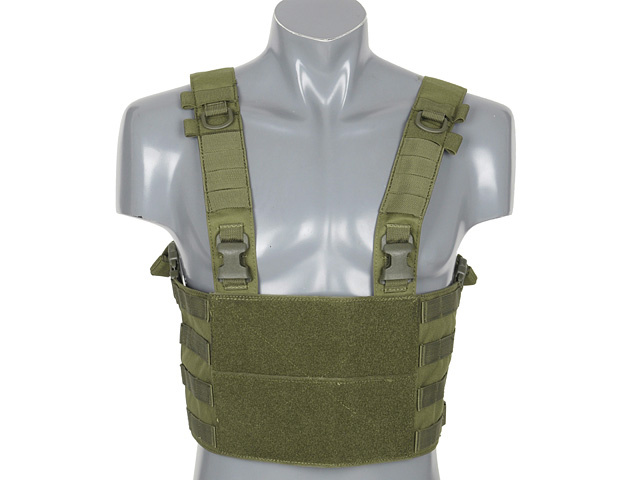 Buckle Up Modular Chest Rig - Oliivi