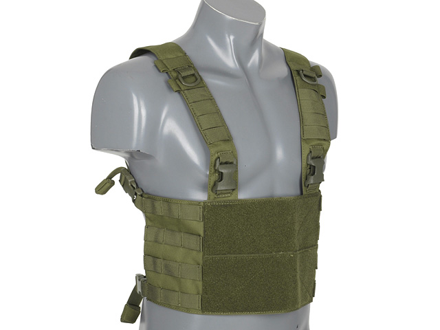 Buckle Up Modular Chest Rig - Oliivi