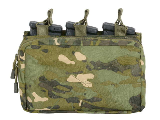 MOLLE Triple Rifle Mag/GP Pouch - MT