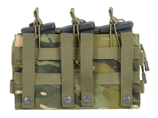 MOLLE Triple Rifle Mag/GP Pouch - MT