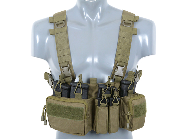 Buckle Up Recce/Sniper Chest Rig - Olive