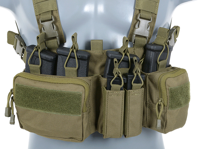 Buckle Up Recce/Sniper Chest Rig - Olive