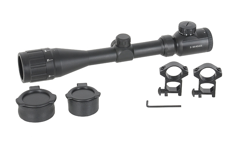 Scope 3-9x40AOE with parallax regulation 