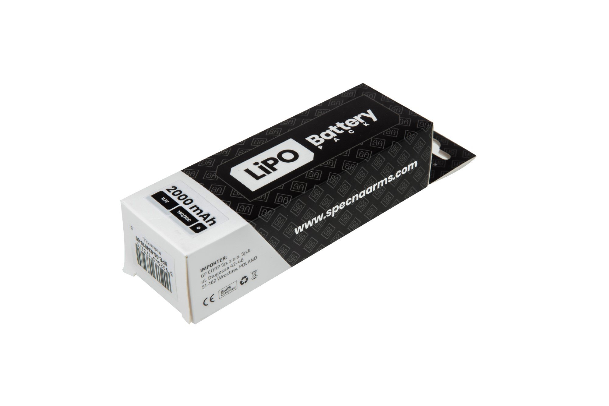 LiPo 11,1V 2000mAh 15/30C Battery - DEANS