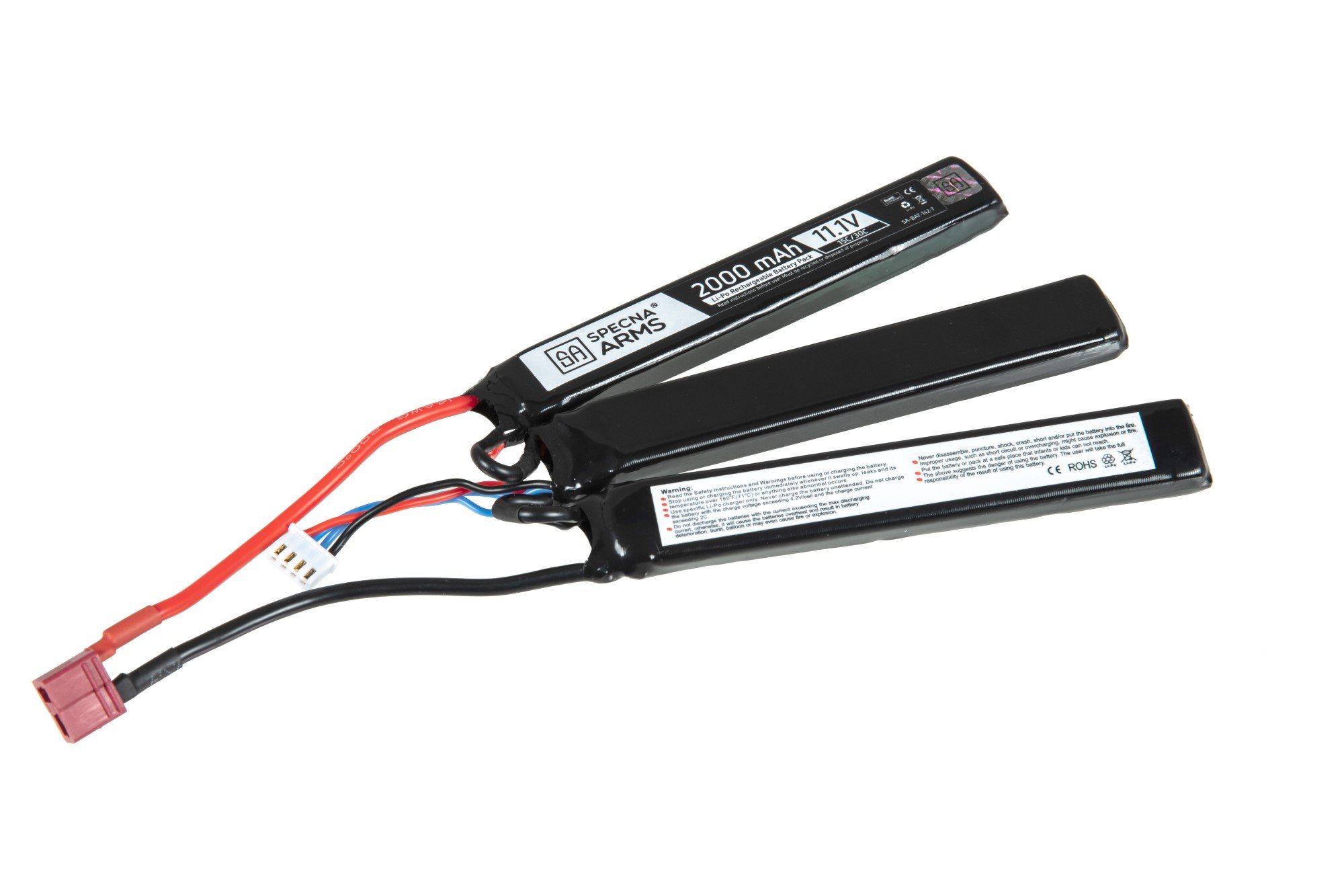 LiPo 11,1V 2000mAh 15/30C Battery - DEANS