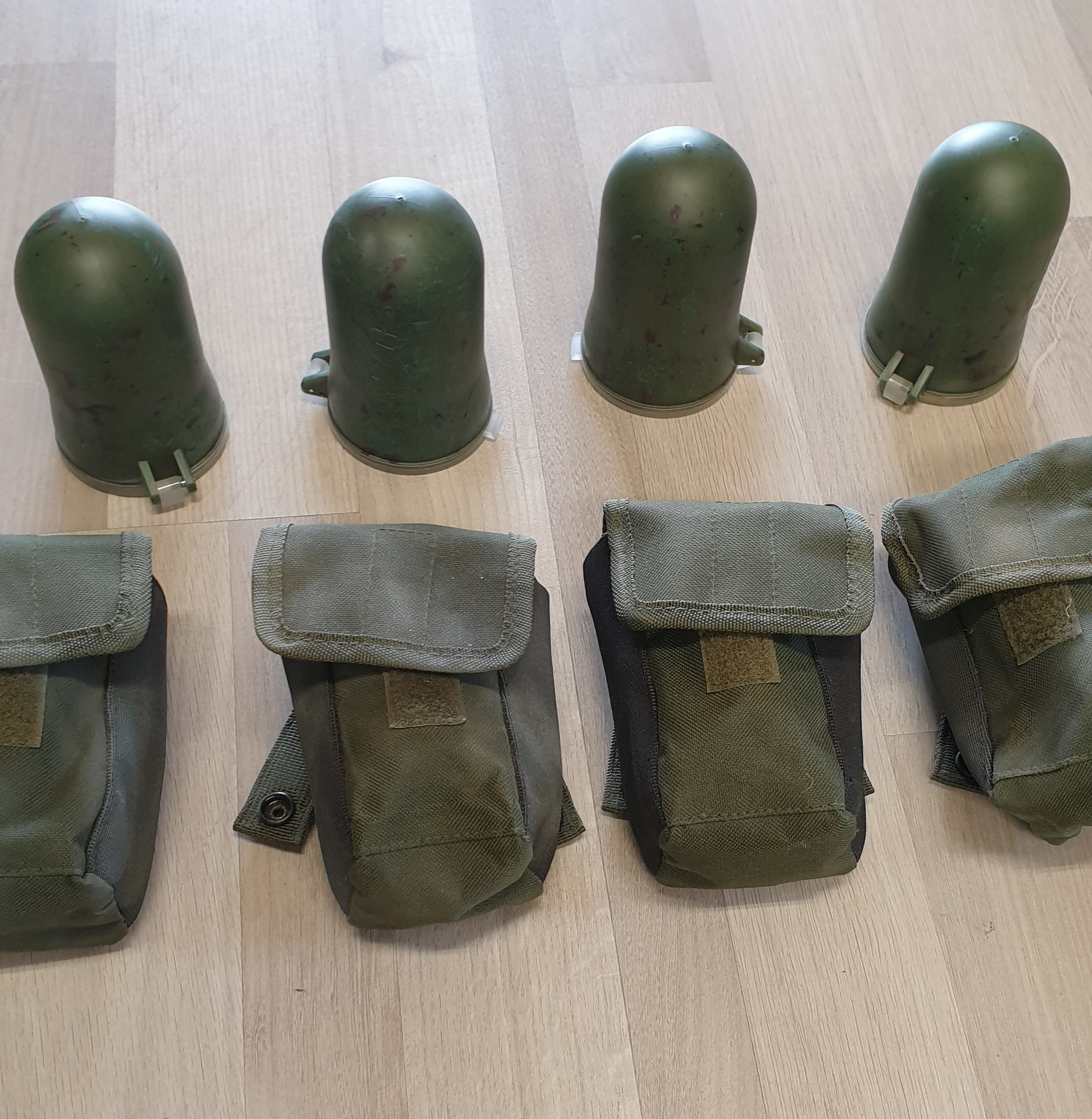 Volcano Molle Pouches + 50rd Pods- USED