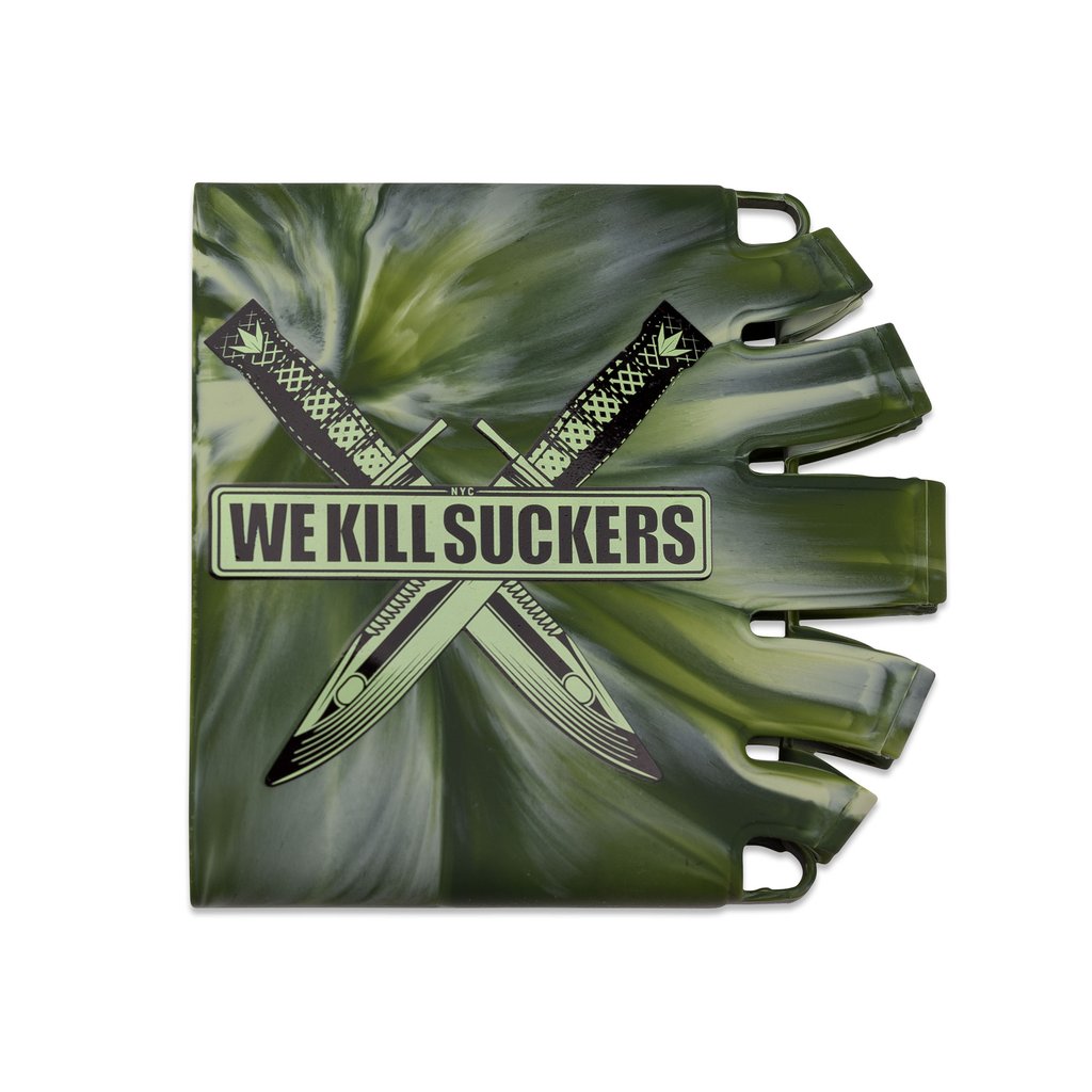 Bunkerkings - Knuckle Butt Pullosuoja - WKS Knife - Camo