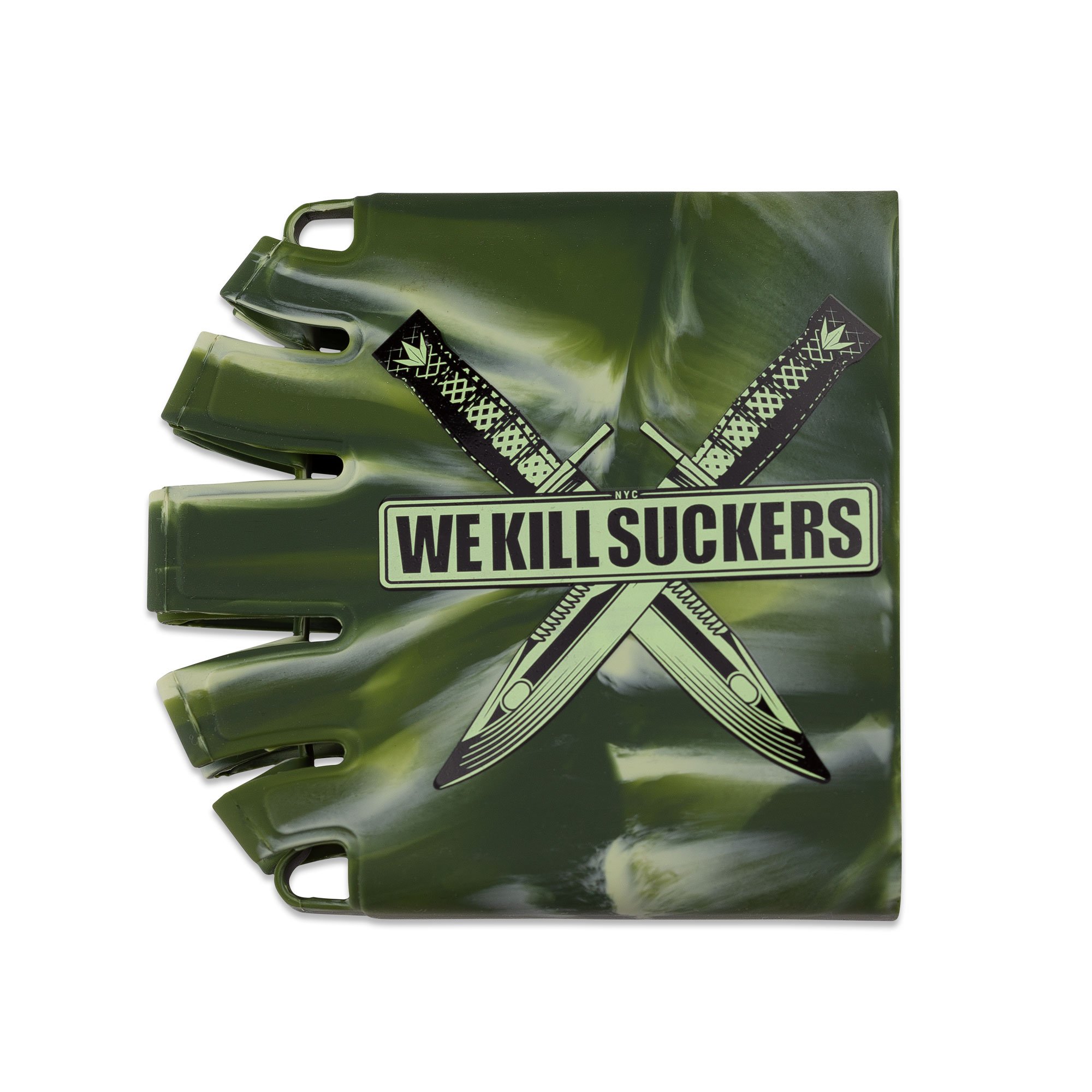 Bunkerkings - Knuckle Butt Pullosuoja - WKS Knife - Camo
