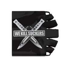 Bunkerkings - Knuckle Butt Pullosuoja - WKS Knife - Black 