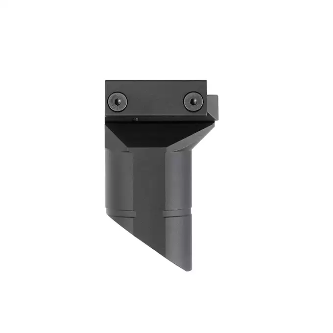 ALUMINUM RUSSIAN COMPACT FRONT GRIP FOR PICATINNY RAIL - BLACK