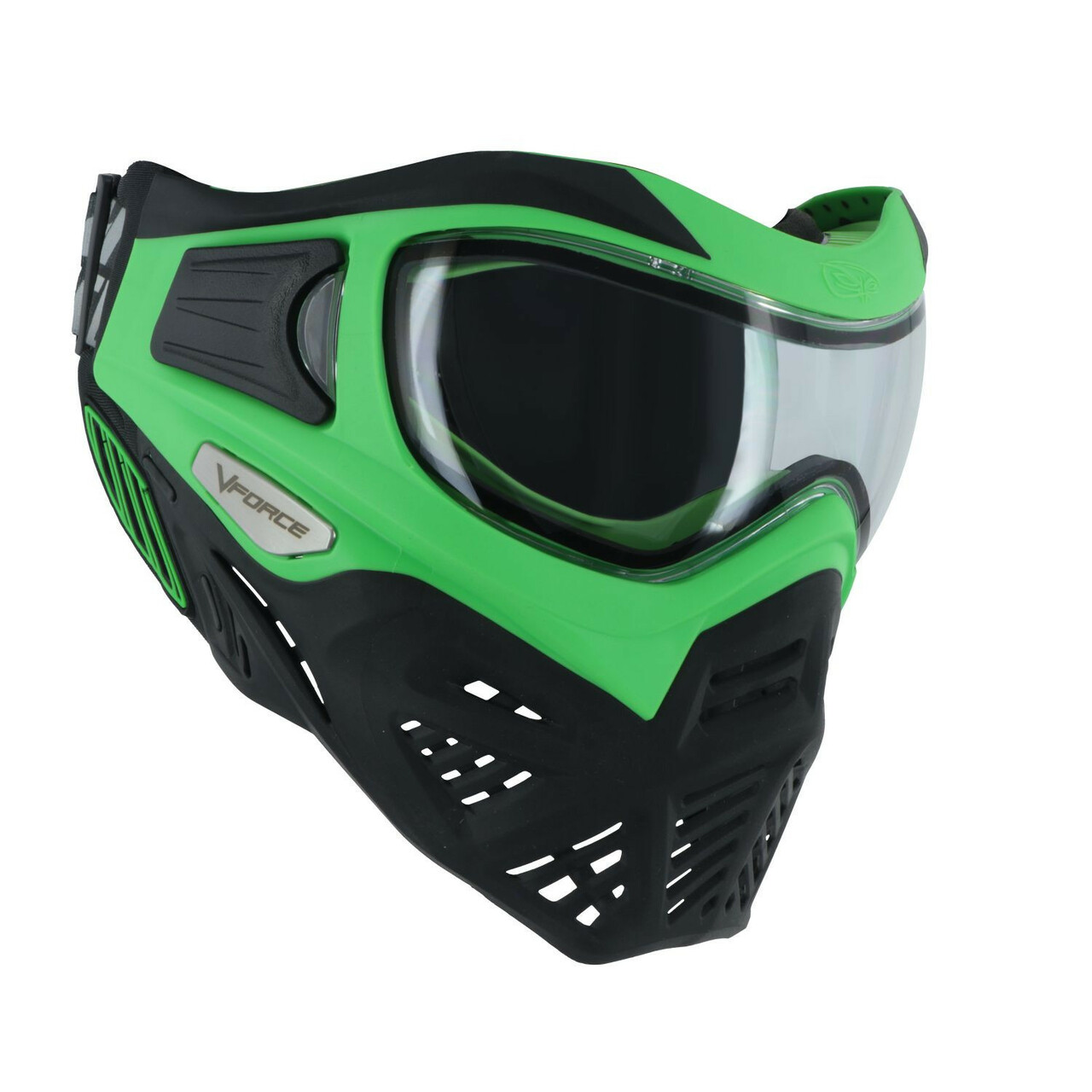 V-Force Grill 2.0 Paintball Goggles, Venom, Black / Green