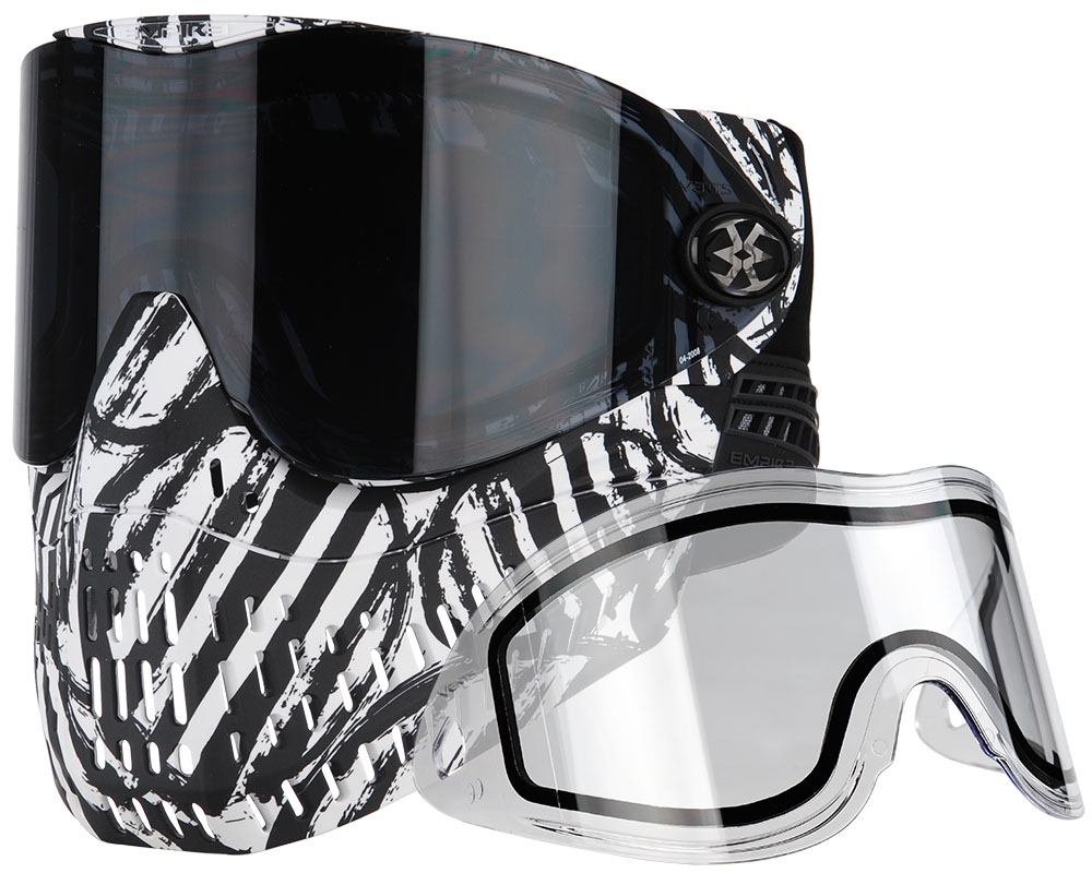 Empire e-Flex Goggle LE Zebra - Thermal Smoke & Clear Lens