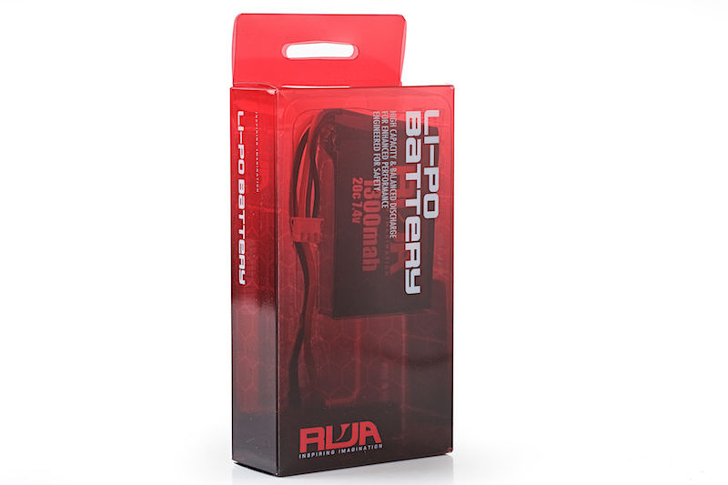 RWA 7.4V 1300mAh (20C) PEQ LiPo Rechargeable - DEANS