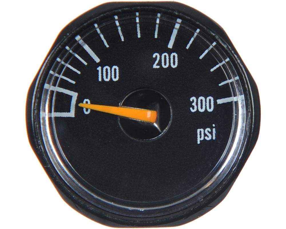 Gauge 300 psi, Black