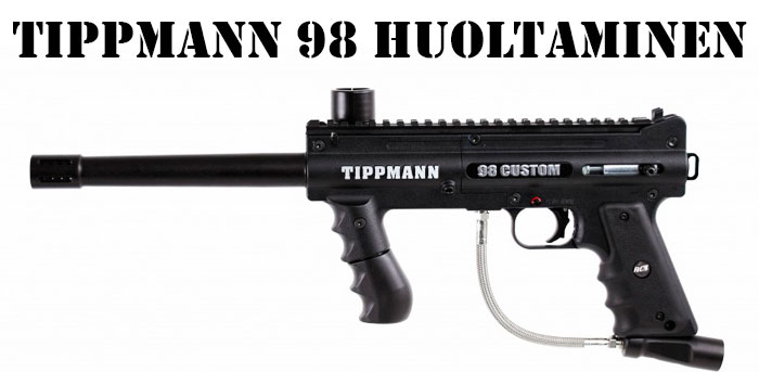 Tippmann 98 merkkaimen huoltaminen & yleisimpien vikojen korjaaminen