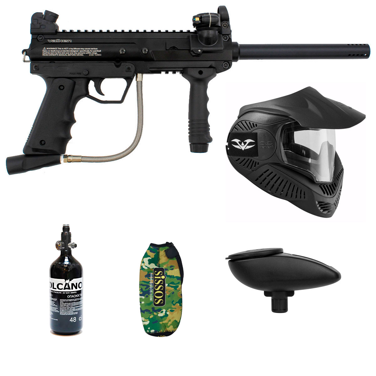 Valken SW-1 Blackhawk 50 Cal Paketti