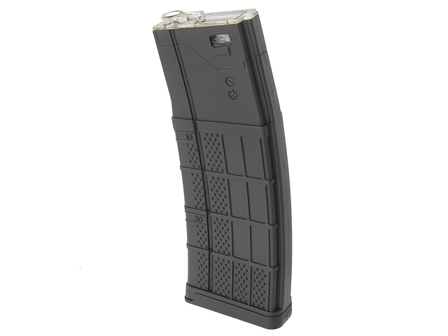 150-ROUND MODERN RIFLE MAGAZINE 416/SCAR16/AR15 - BLACK [BATTLEAXE]