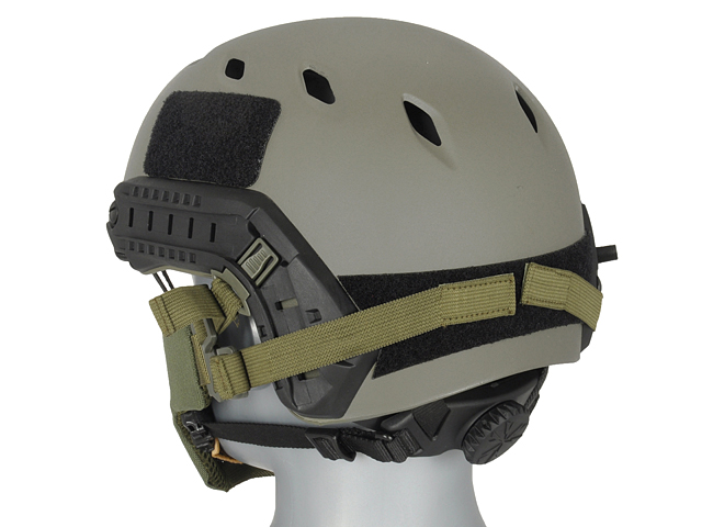 Half Face Mesh Mask 2.0 (Fast Helmet Version) - Olive [PJ]