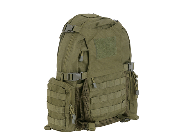 Tactical backpack with helmet pocket- OLIVE [8FIELDS]