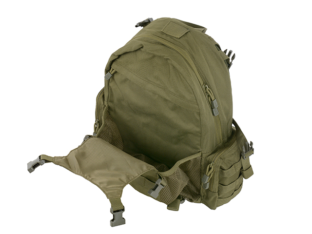 Tactical backpack with helmet pocket- OLIVE [8FIELDS]