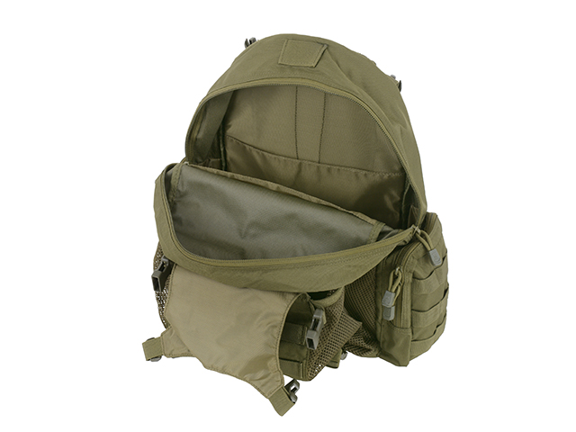 Tactical backpack with helmet pocket- OLIVE [8FIELDS]