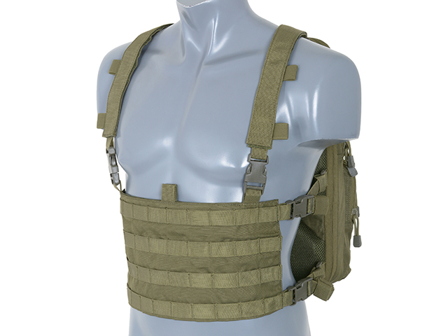 Backpack w/ MOLLE Front Panel - Oliivi