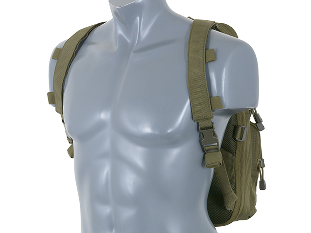 Backpack w/ MOLLE Front Panel - Oliivi