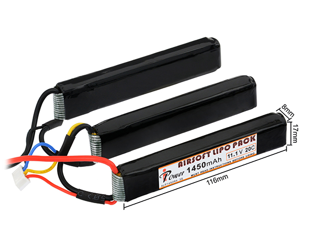 Battery Li-Po 1450mAh 11,1V 20C - T-connect [IPower]