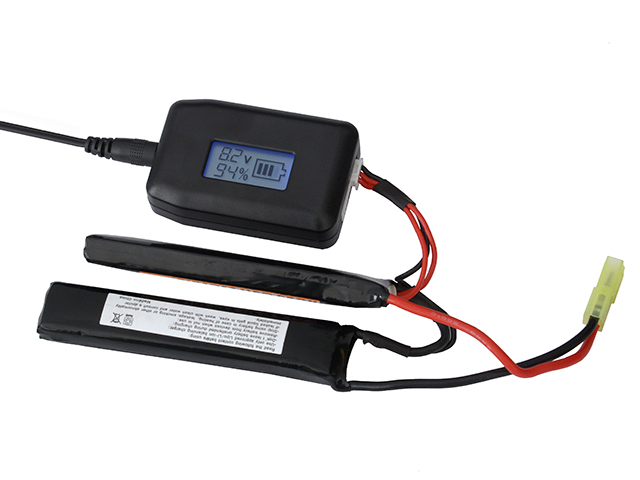 VBalancing Charger for Li-Po/Li-Ion battery 7.4V-11.1V with Display