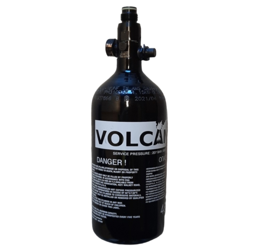 0.8L 200 BAR Pullo Regulla - KÄYTETTY 04/21