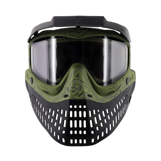  JT Spectra Proflex LE Goggle Bandana Green w/ Clear & Smoke Thermal