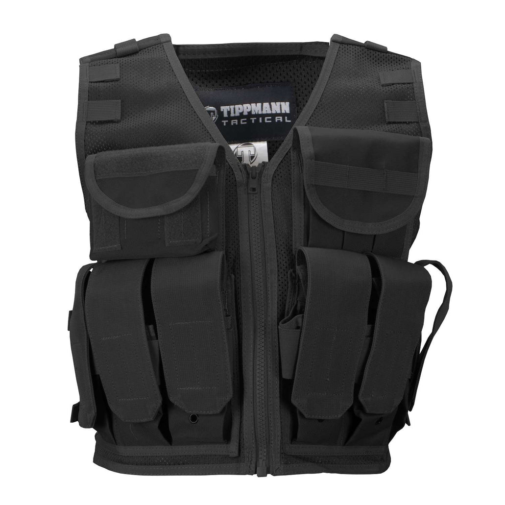Tippmann Tactical Airsoft Vest Black