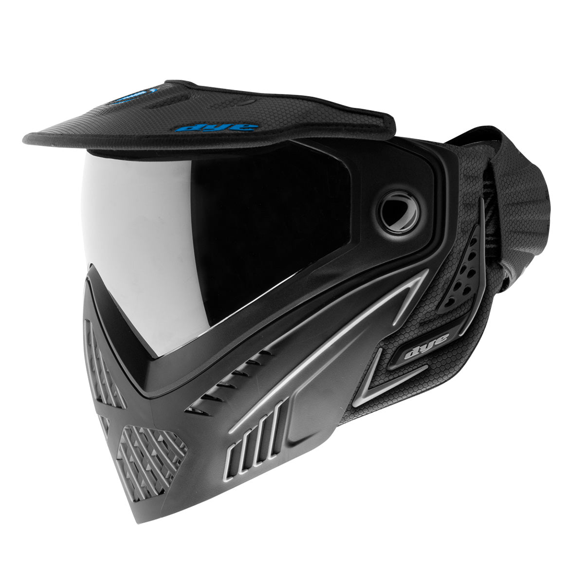 DYE Wing Visor i4 / i5, Black / Cyan