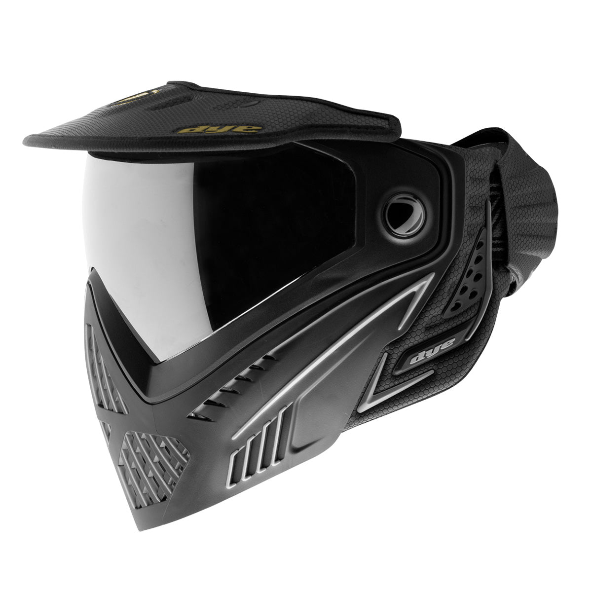 DYE Wing Visor i4 / i5, Black / Gold