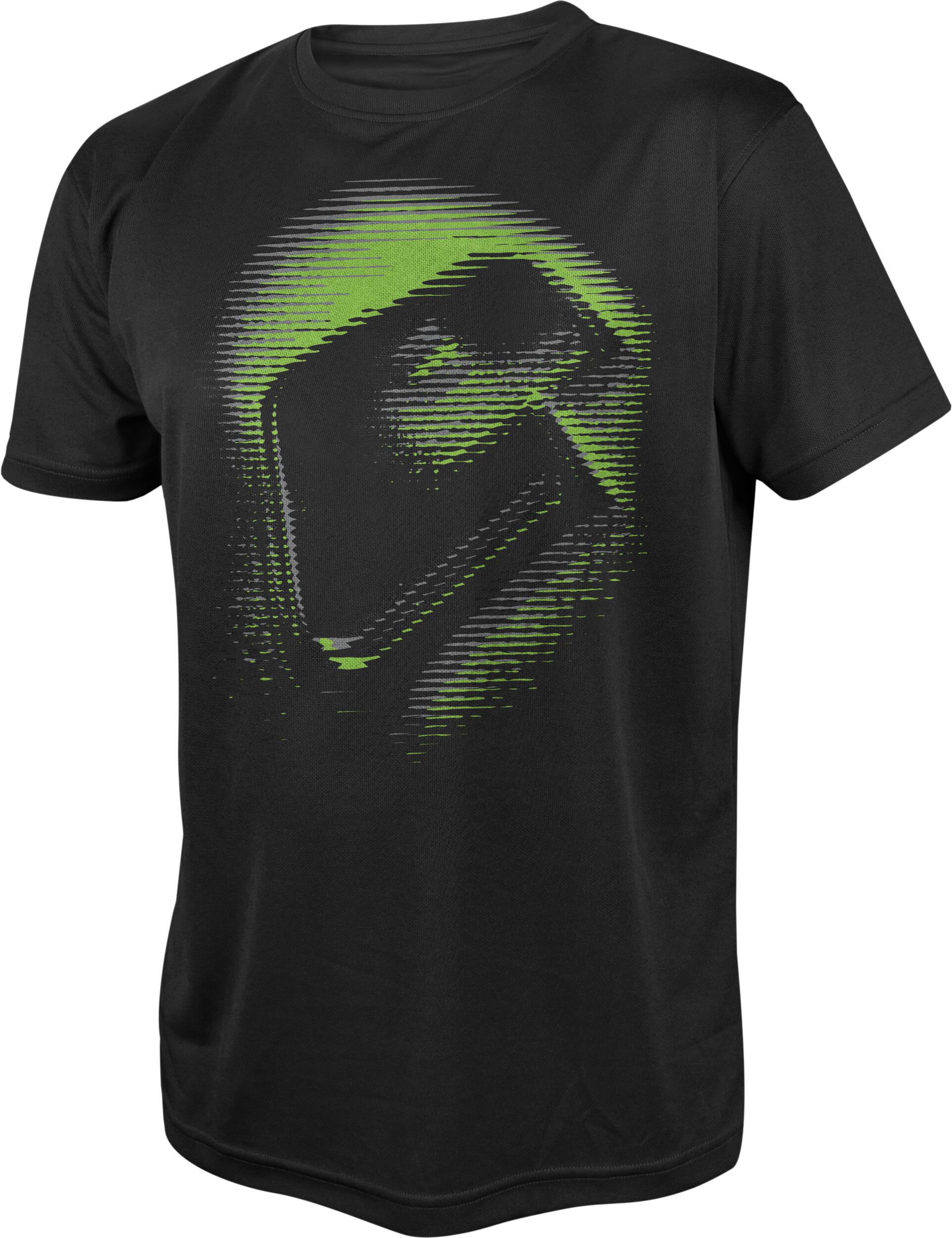 Eclipse Mens VHS T-Shirt Black/Green Print XL