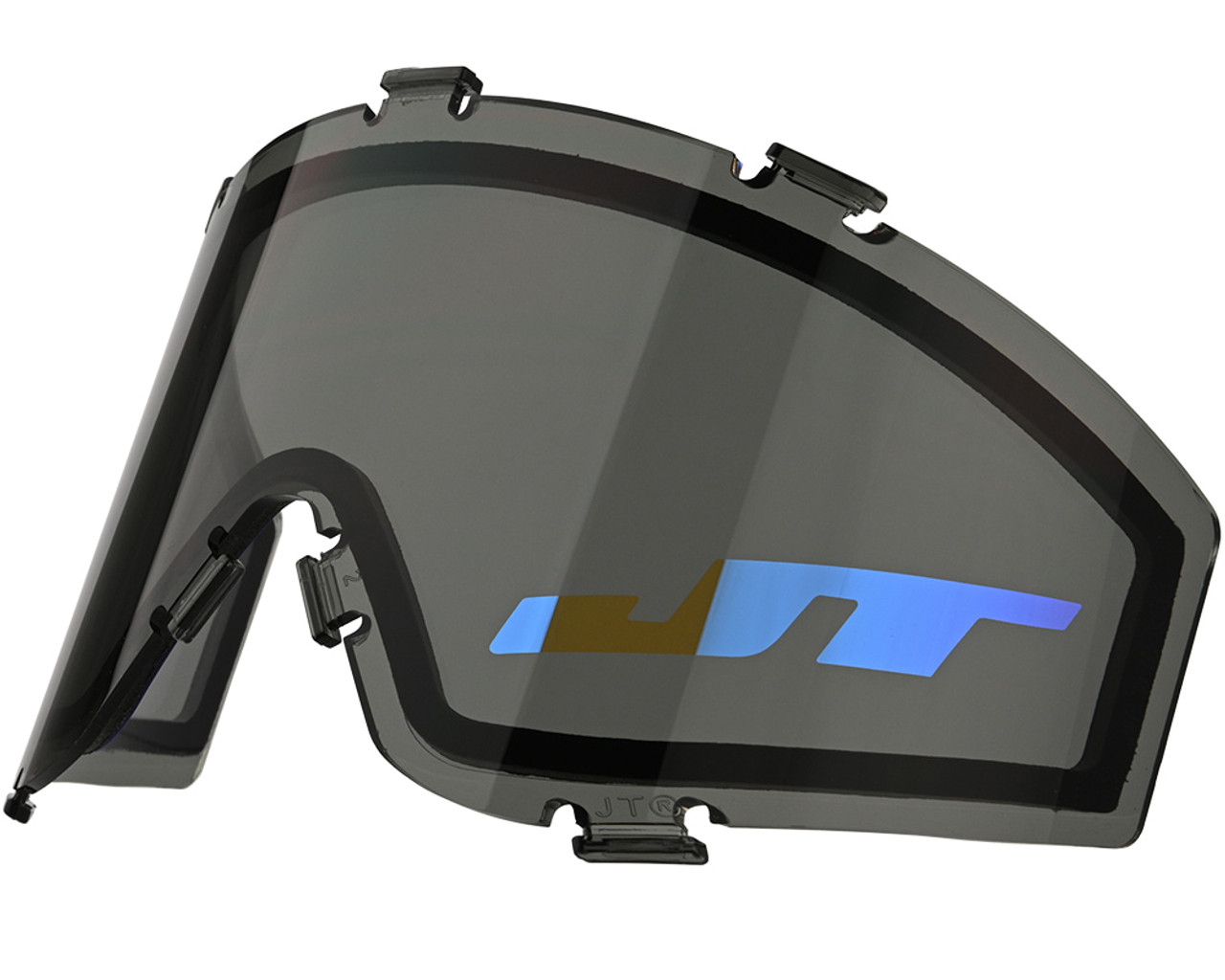 JT Spectra Lens Thermal - Smoke w/ Blue Mirror Logo