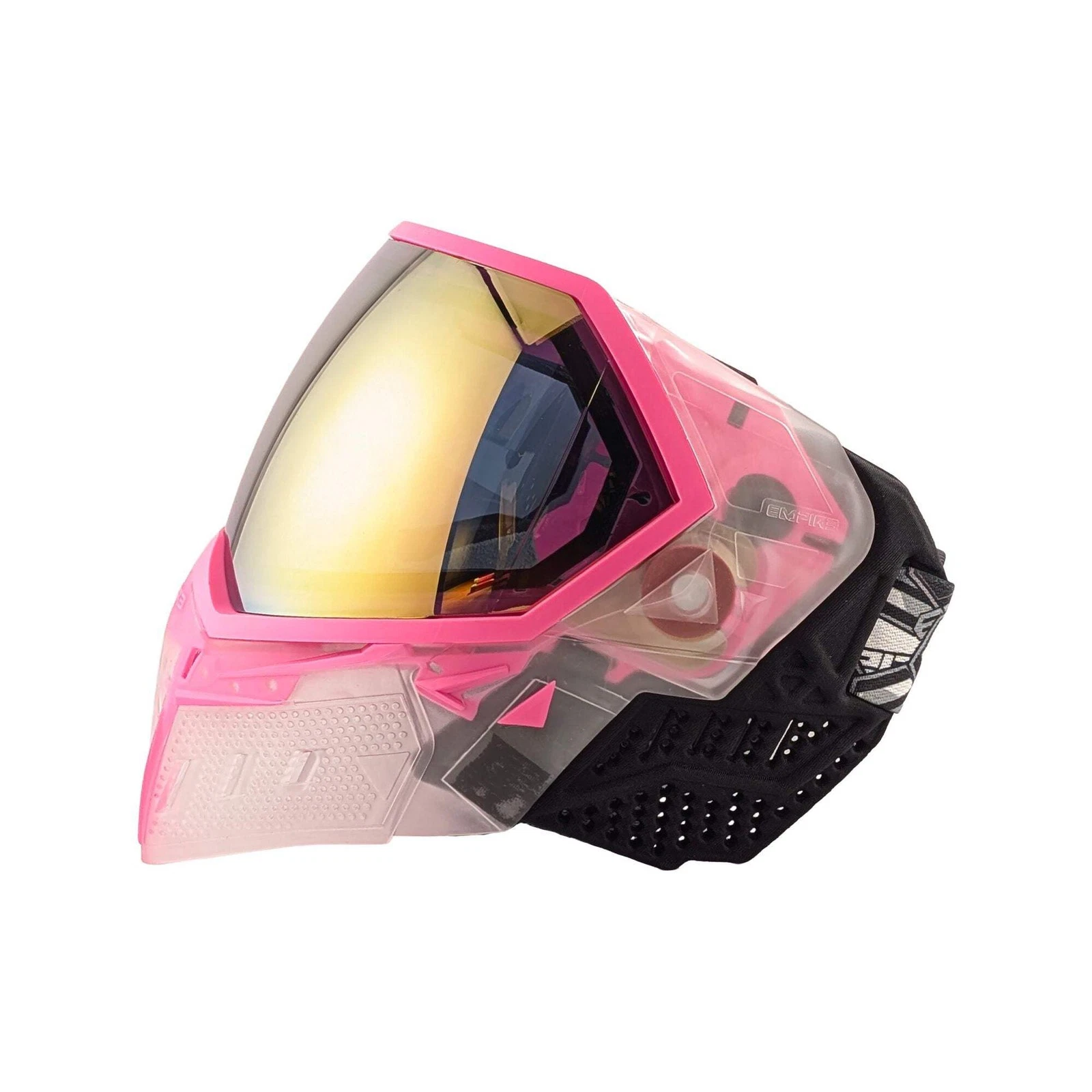 Empire EVS Goggle Clear/Pink - Thermal Gold Mirror Lens