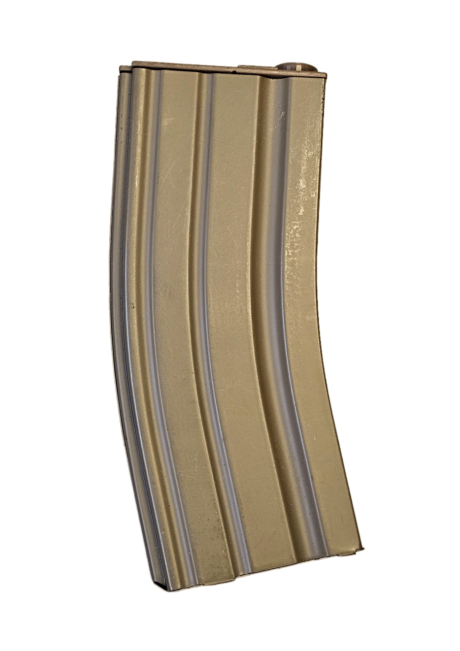 3x Metallinen M16/M4 Midcap lipas, TAN - KÄYTETTY