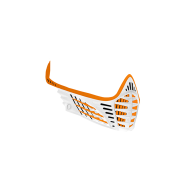 Virtue VIO Face Mask Orange/Orange/White